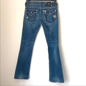 Miss me bootcut size 27 GUC JE5369B2L Inseam 31.5